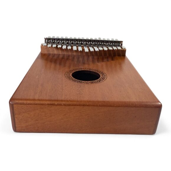 17-Key Mahogany Kalimba Thumb Piano By Hidear With Box & Accessories For Beginne - Picture 6 of 10